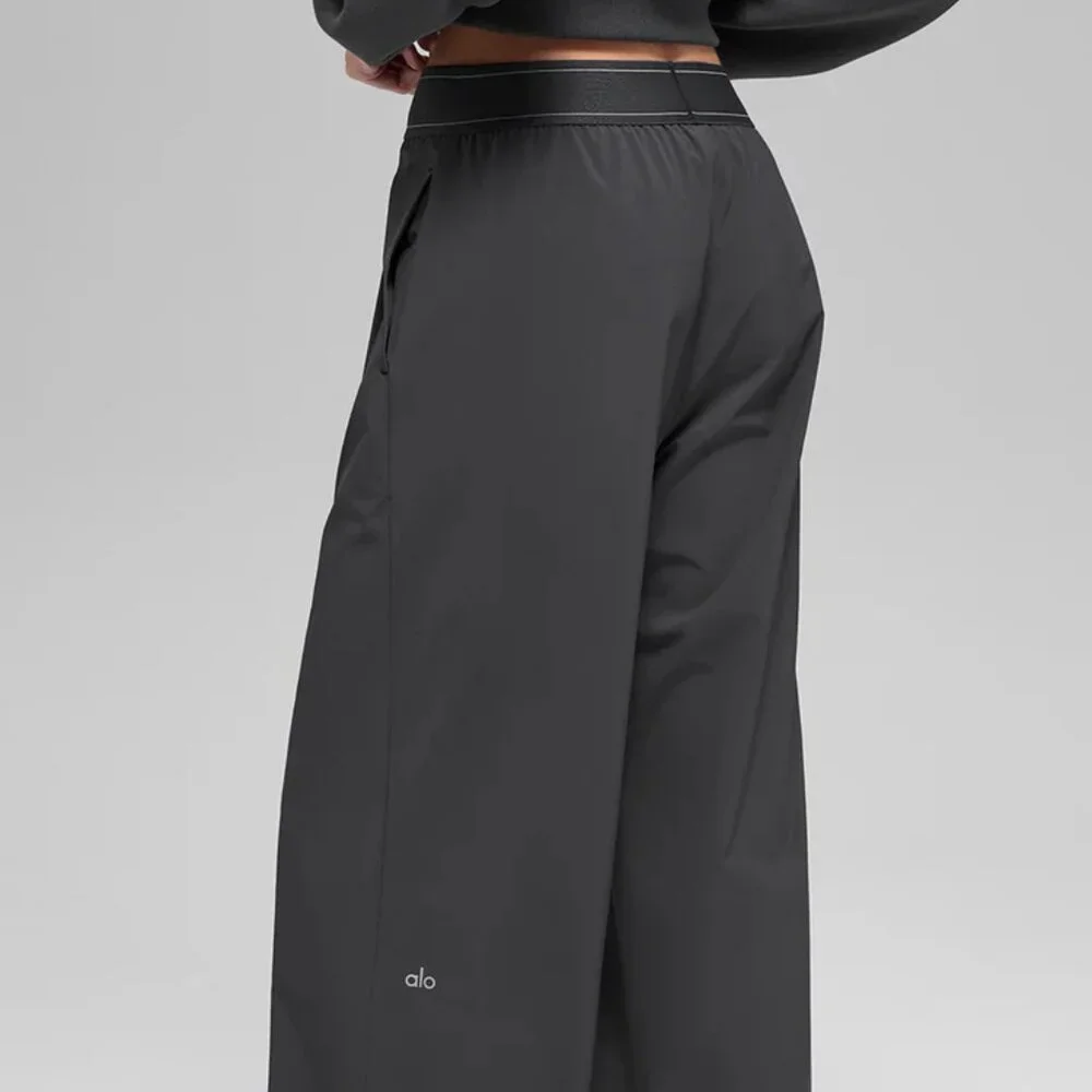 ALO Yoga Women's Black Suit Up Trouser (Regular)💖🎁 - Picture 8 of 9